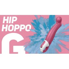 Satisfyer Vibes Petting Hippo вібратор для точки-G, 25,5х4, 5 см