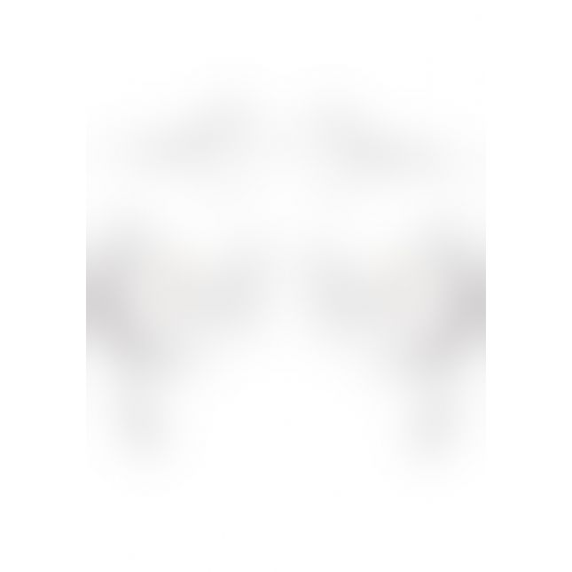 Пэстис-бабочки из кристаллов Leg Avenue Chrysallis nipple sticker, наклейки, светятся в темноте