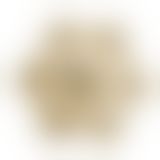 Анальная пробка LOCKINK SEVANDA Hollow Spiral Golden Metal Anal Plug - S size