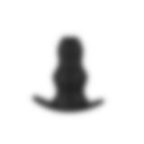 Анальна пробка - Erospace Wild Play Hollow Anal Plug C1