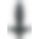 Анальна пробка - Black Velvet Vibrating Plug Small