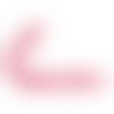 Ns Novelties Unicorn Tails Pastel Анальная пробка с хвостиком (розовый), 8,4х3,2 см