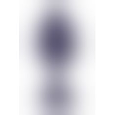 Gvibe Gplug - Большая дизайнерская анальная пробка с вибрацией, 10.5х3.9 см (синий)