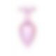 Анальна пробка - Jewellery Pearl Pink Heart Plug Clear L