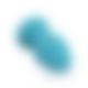 Анальная вибропробка Cala Azul - Blanca Vibrating anal plug
