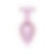 Анальна пробка - Jewellery Pearl Pink Heart Plug Clear M