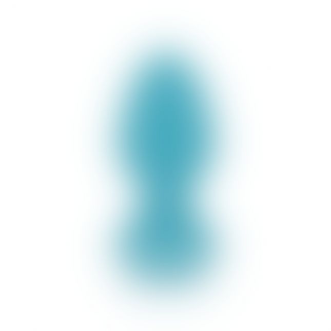 Анальная вибропробка Cala Azul - Blanca Vibrating anal plug