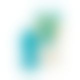 Анальная вибропробка Cala Azul - Blanca Vibrating anal plug