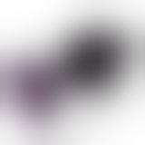 Набір силіконових анальних пробок із кристалом Rianne S: Booty Plug Set Black, діаметр 3,2см, 3,5см, 4,2см