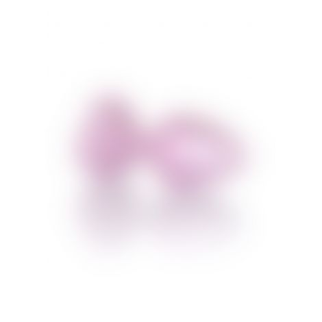 Анальна пробка - Jewellery Pearl Pink Heart Plug Clear S