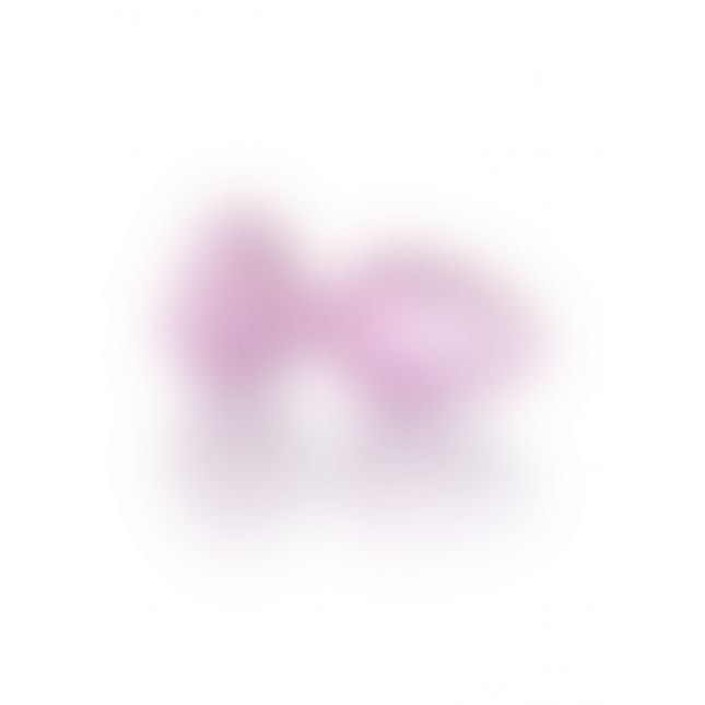 Анальна пробка - Jewellery Pearl Pink Heart Plug Clear S