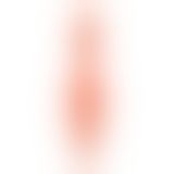 Анальна вібропробка KISTOY Orville Orange, діаметр 3 см