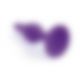Анальна пробка - Silicone Purple Plug L
