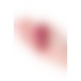 Анальный страз Toyfa Metal красный, с кристаллом цвета рубин, 7,2 см, ø2,8 см, 50 г