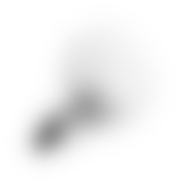 Металева анальна пробка М Art of Sex - Metal Butt plug Rabbit Tail White, діаметр 3,4 см