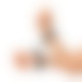 Бондажний набір: нашийник з повідцем, наручники та поножі Art of Sex - Cassandra, колір чорний