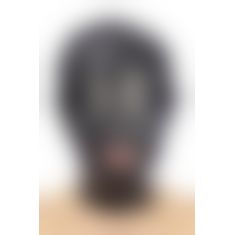 Капюшон для БДСМ зі знімною маскою Fetish Tentation BDSM hood in leatherette with removable mask