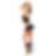 Бондажная лента - Fetish Fantasy Pleasure Tape Black, 9 м