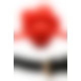 Кляп Master Series Blossom Silicone Rose Gag - Red