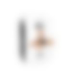 Наручники із екошкіри Art of Sex - Handcuffs Emoji, колір чорний