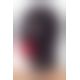 Маска - 2920298 LateX Mask Lips, черный, S/L