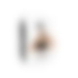 Ошейник c поводком из экокожи Art of Sex - Emoji Collar with Leash