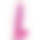 Фалоімітатор з мошонкою - Jelly Studs Crystal Dildo Large 8" Pink Фалоімітатор з мошонкою - Jelly Studs Crystal Dildo Large 8" Pink