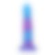 Фалоімітатор, що світиться в темряві, ADDICTION Rave 8″ Glow in the Dark Dildo Blue Purple, 20,3 см