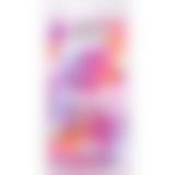Фаллоимитатор Doc Johnson Crystal Jellies - 4.5 Inch Classic Dong - Rainbow
