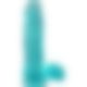 Фаллоимитатор Doc Johnson Crystal Jellies - 8 Inch Realistic Cock with Balls- Teal