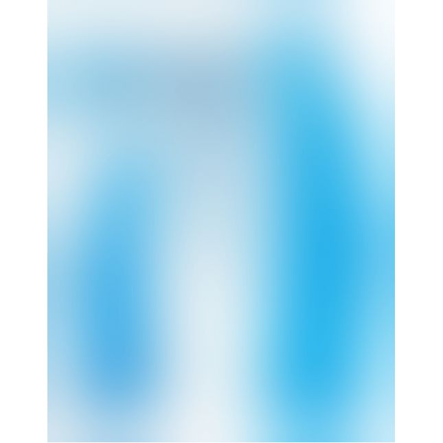 Фаллоимитатор без мошонки - X-TIER 7inch blue/transparent