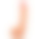 Фалоімітатор CyberSkin® Slimline CyberCock with Balls, 18,42х3, 5 см