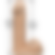 Фалоімітатор Doc Johnson Vac-U-Lock - 6 Inch ULTRASKYN Cock White, діаметр 4,3 см