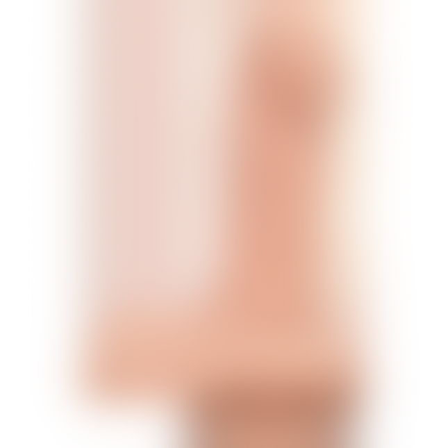 Фалоімітатор Doc Johnson The D - Super D - 6 Inch With Balls - ULTRASKYN - White, діаметр 3,8 см