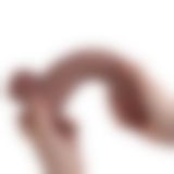 Фалоімітатор - Erospace Natural Play Silicone Dildo D3, 24 см (пошкоджена упаковка)