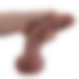 Фалоімітатор - Erospace Natural Play Silicone Dildo D2, 20.6 см