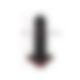 Фаллоимитатор Fun Factory AMOR Black, длина 14,6 см, диаметр 3,7 см, изогнутый