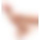 b-Vibe Slipskin 9" Curved Crea b-Vibe Slipskin 9" Curved Crea