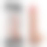 Фалоімітатор - Sliding-Skin Dual Layer Dong 7" Flesh