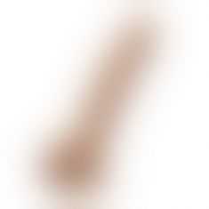 Фалоімітатор SilexD Tomas Caramel (MODEL 1 size 9in), двошаровий, силікон + Silexpan, діаметр 4,9см