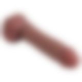 Фалоімітатор - Erospace Natural Play Silicone Dildo D3, 24 см (пошкоджена упаковка)