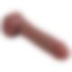 Фалоімітатор - Erospace Natural Play Silicone Dildo D3, 24 см (пошкоджена упаковка)