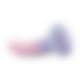 Фалоімітатор - Mermaid Ombre Dildo, 17 см