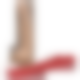 Фалоімітатор Doc Johnson John Holmes ULTRASKYN, діаметр 6 см, Vack-U-Lock