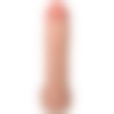 Фаллоимитатор Doc Johnson The Realistic Cock ULTRASKYN - 12 Inch Hung with Balls Vanilla