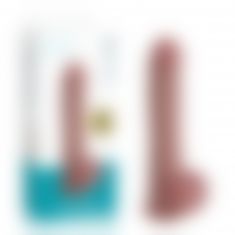 Фалоімітатор - Erospace Natural Play Silicone Dildo D3, 24 см