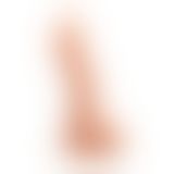 Фалоімітатор з мошонкою - Naked Legend Liquid Silicone Politician Flesh Dildo