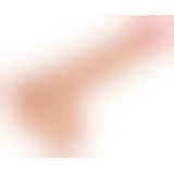 Фалоімітатор - Nature Skin Dildo With Movable Skin, 19 см