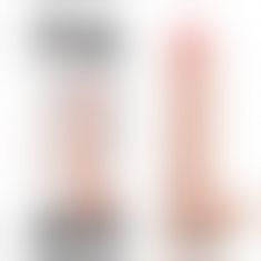 Фалоімітатор - Sliding-Skin Dual Layer Dong 9" Flesh Фалоімітатор - Sliding-Skin Dual Layer Dong 9" Flesh