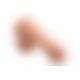 7 Inch Ultra Real Dual Layer Suction Cup Dildo - Medium Skin Tone фалоімітатор 15х4.5 см
